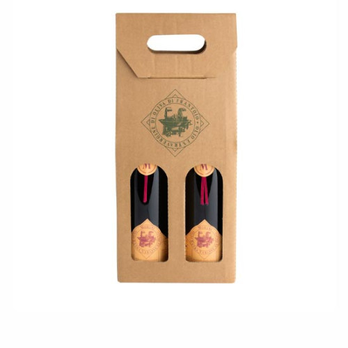 Confezione valigetta n 2 bottiglie da litro